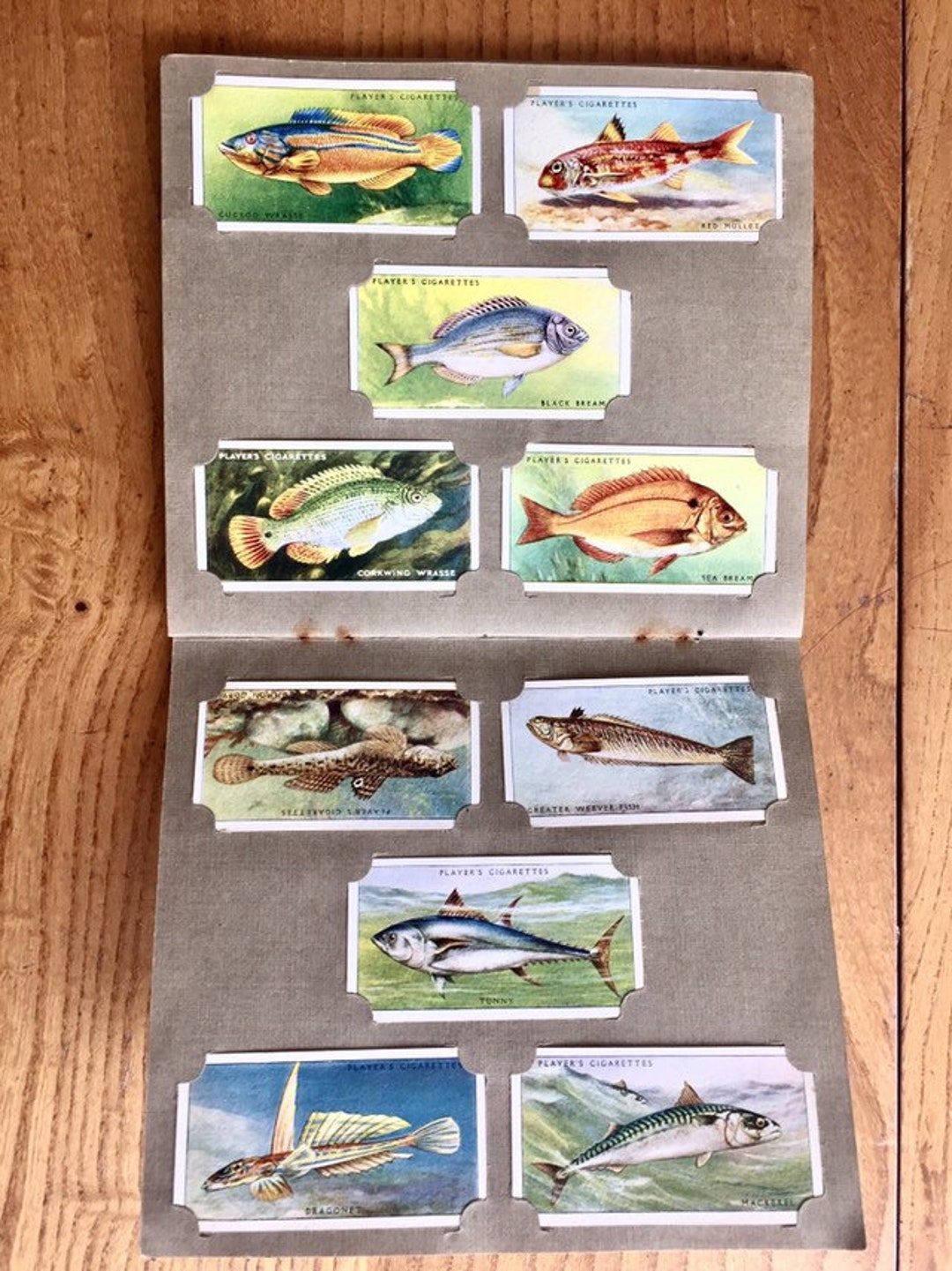 Cigarette Picture Card Albums. Three Available, Sold Separately. Pure  Nostalgia!