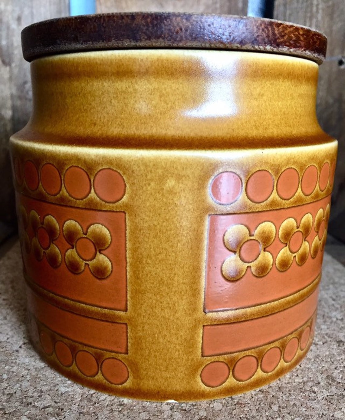 Hornsea Pottery Saffron storage jars. SOLD SEPARATELY. Tea Etsy
