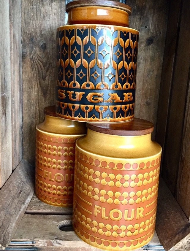 LARGE Vintage Hornsea Pottery Storage Jars. Each Sold Separately
