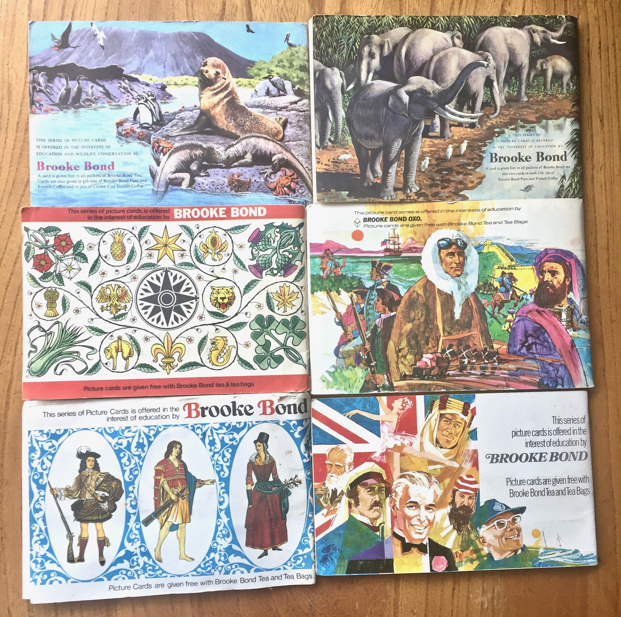 rare tea cards Canada Series 4 - RARE Thin Stock