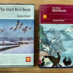 Vintage copies of The Shell Bird Book. First published in England in 1966. Beautifully illustrated throughout. Dust jacket. TW0 available