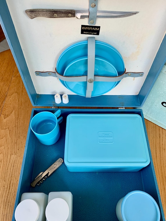 Vintage Sirram picnic set for two people. Hard ca… - image 6