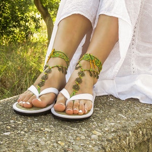 bottomless beach sandals