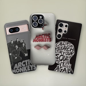 Arctic Monkeys Band Phone Case, Indie Rock Music Cover, iPhone Samsung Pixel Protection