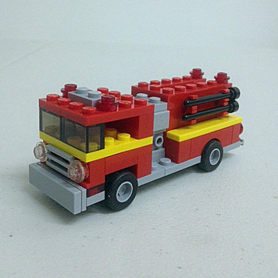 lego custom fire truck