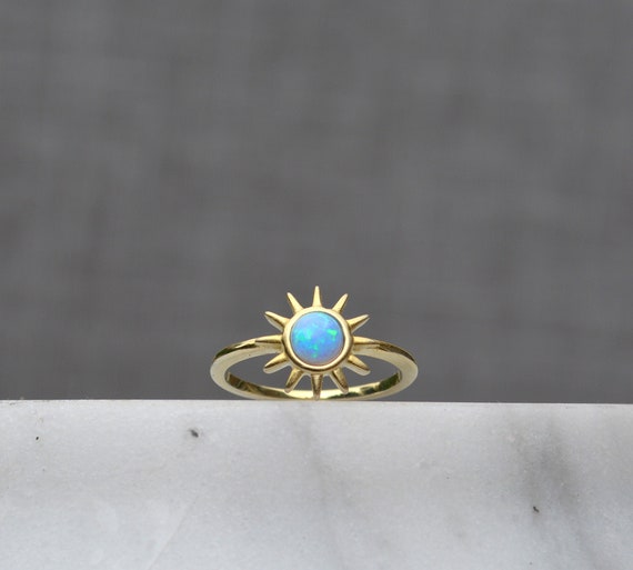 Opal sun deals ring