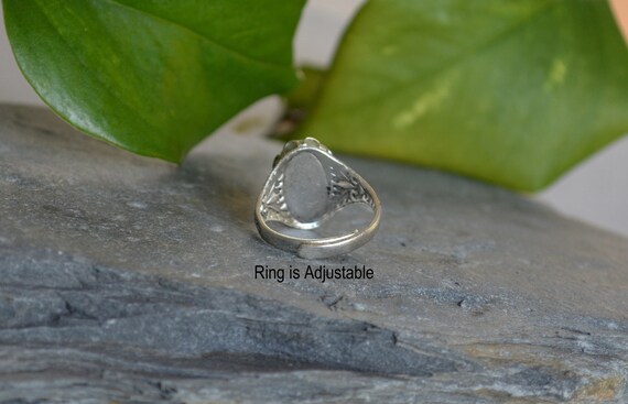 Eyeball Ring, Cameo Ring, Vintage Style Eye Ring, Adjustable