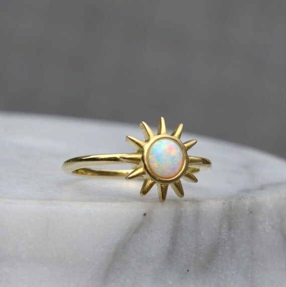 Opal sun deals ring