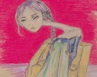 Tech Neck Original Artwork