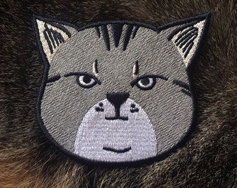 Fat Cat Iron-on Patch
