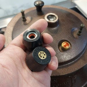 Afghan Pressure Cooker Safety Valves | Kazan Replacement Parts (2 Pack)