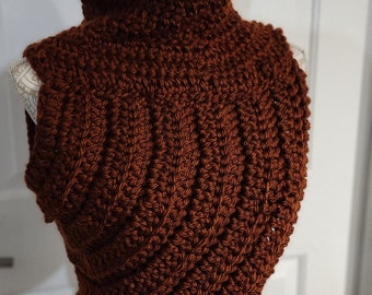 Crochet Crossbody Cowl