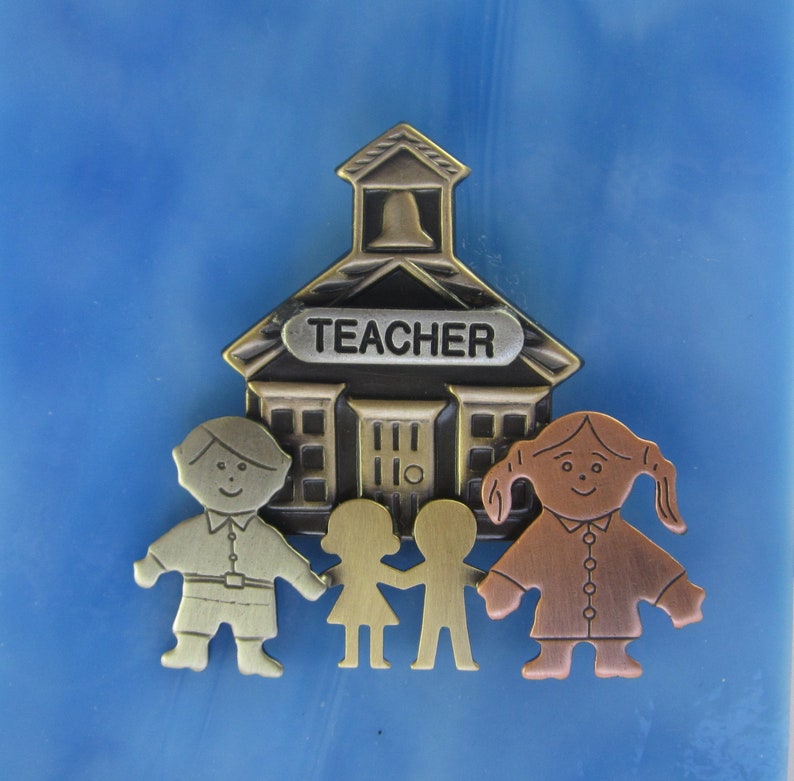 Teachers Gift Teachers Jewelry Gift for Teachers Teacher Brooch Teacher Appreciation gift image 2