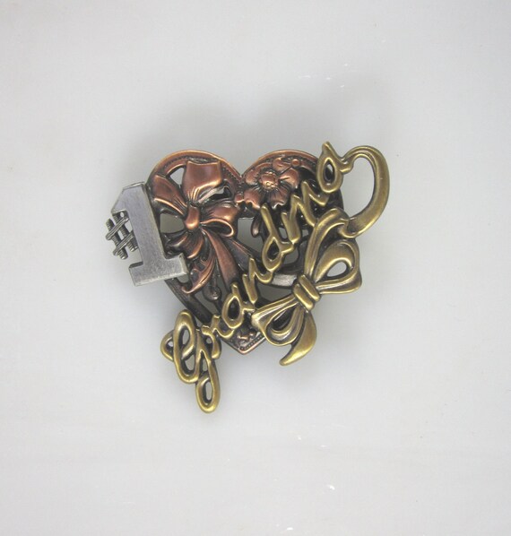 Grandma brooch sale
