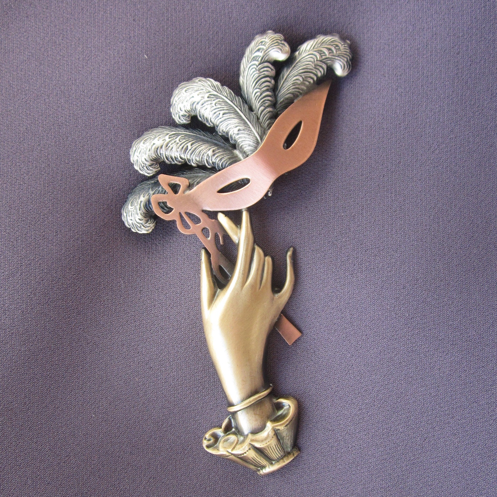 Mask Brooch Drama Mask Theater Jewelry Mardi Gras Jewelry Etsy Canada