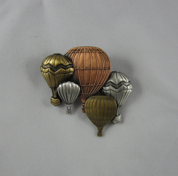 Hot Air Balloon Brooch Hot Air Balloon Brooch
