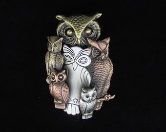 Owl Brooch for Women