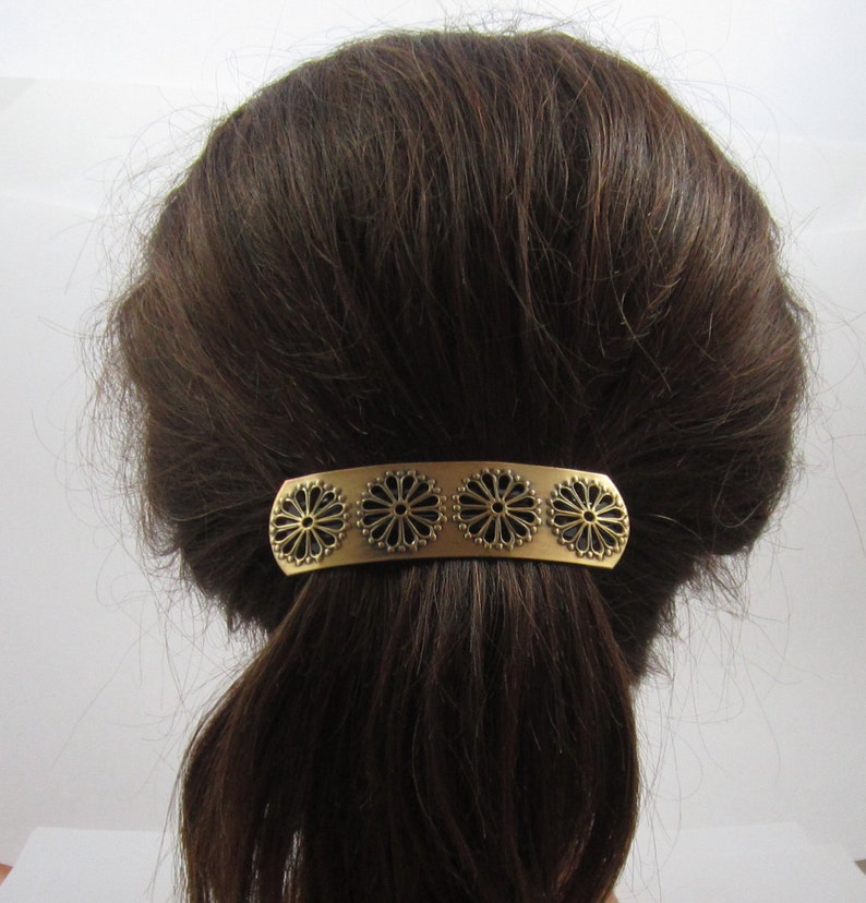 Français Barrette 80MM Barrette à cheveux épais Pince à Etsy France