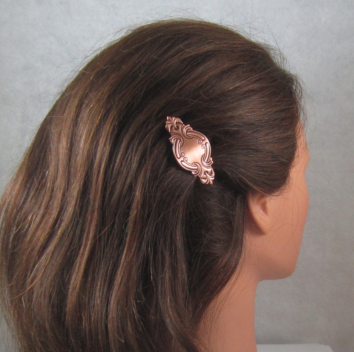 French Barrette 50MM Barrettes for Thin Hair Hair Etsy