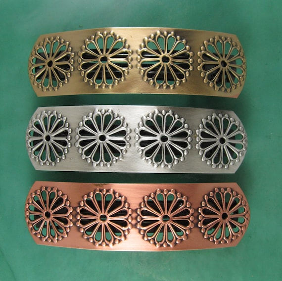 French Barrette 80mm Thick Hair Barrette Hair Clip Hair Etsy
