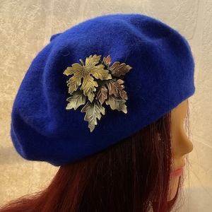 Ahornblatt Schmuck- Ahornblatt Brosche- Blätter Schmuck- Herbstlaub- Herbstlaub- Hutstifte für Frauen- Taschenbuch-Pins-