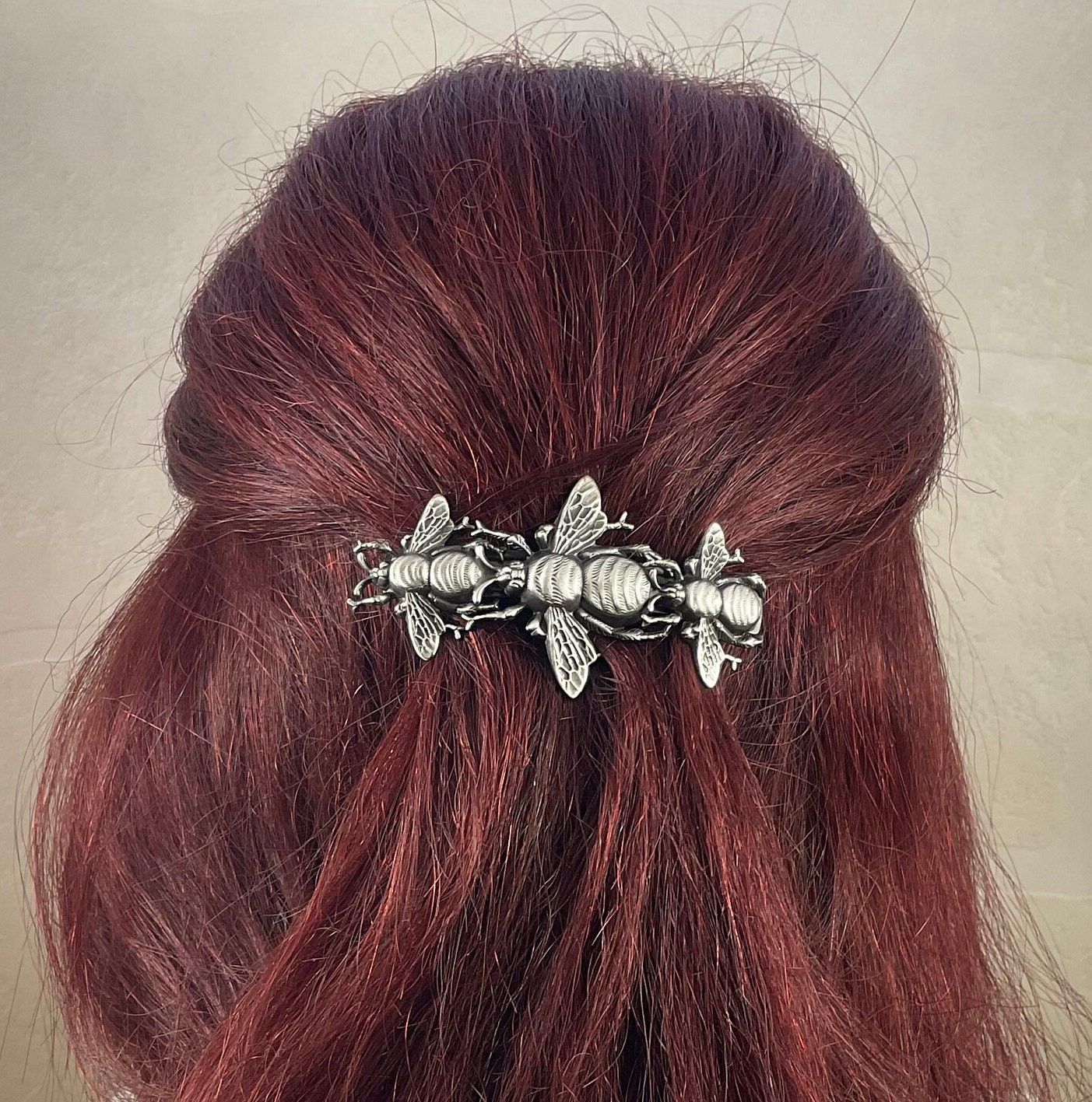 BEES French Barrette 70mm - Etsy display picture 3