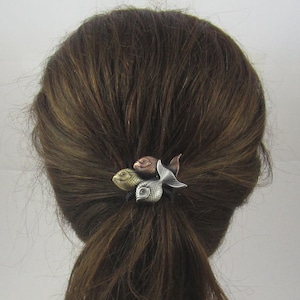 PONYTAIL and SCARF Holder Tropical Fish- Hair Ties- Hair Accessories- Scarf Holder- Scarf Accessories-Ties and Elastics- Cruise wear