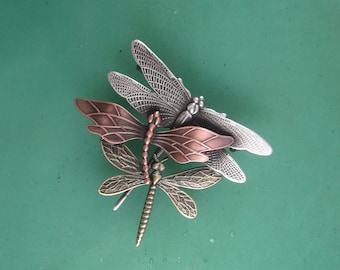 Allisonia Dragonfly Pin Brooch Costume Jewellery Accessories for Women