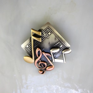 Geschenke für Musiker - Musik Brosche - Musik Schmuck - Musik Lehrer Geschenk - Musik Geschenk - Musik Preis - Musiknoten - Musiknoten - Punkte -