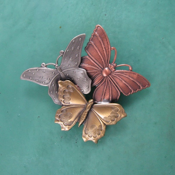 Butterfly Brooch- Butterfly Jewelry- Butterfly Pin- Hat Pins for Women- Pocketbook Pin-