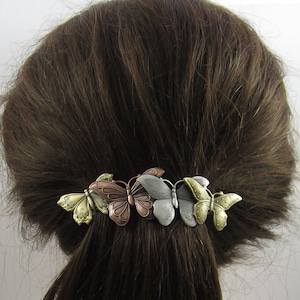 BUTTERFLY FRENCH BARRETTE 80mm- 100mm- Thick Hair Barrette- Hair Accessory- Hair Clip- Hair Barrette-  Butterfly- Barrettes for Women-