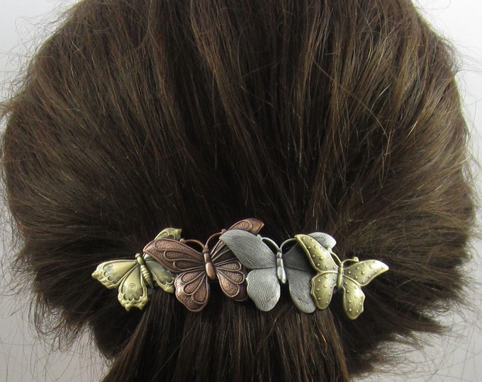 SILVER SPIRAL STICK Barrettehair Picks Etsy