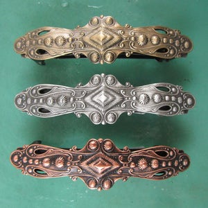 OLD FASHIONED BAROQUE French Barrette 70MM- Hair Accessories- Barrettes and Clips- French Clips