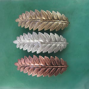 FERN French Barrette 70MM- Hair Accessories- Barrettes and Clips- French Clips- Hair Accessories- Hair Clips