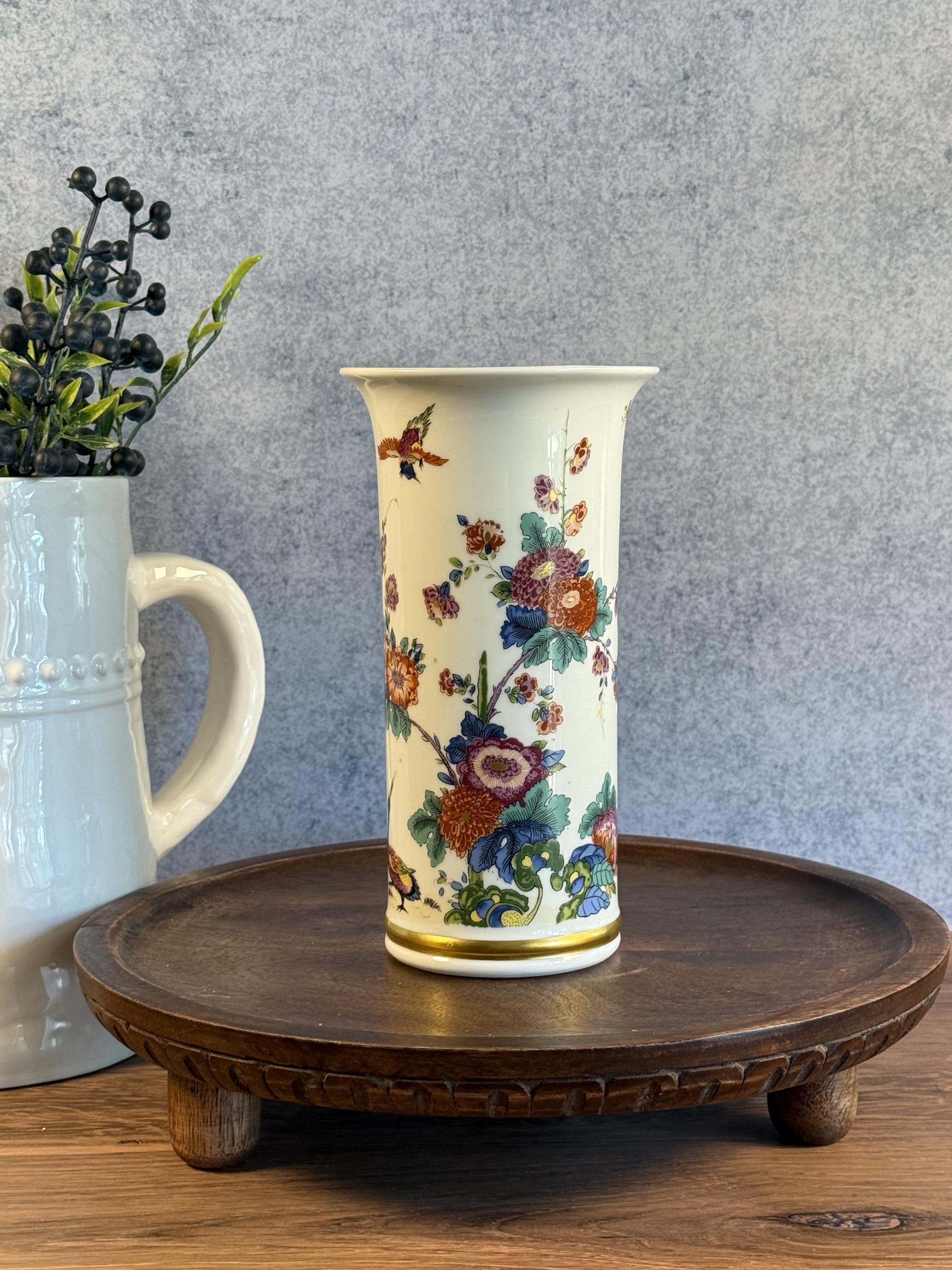 Lenox Saxony Vase - Etsy