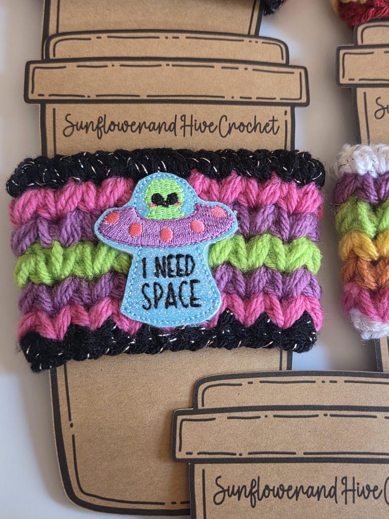 Handmade Crochet Coffee Cozies - Etsy