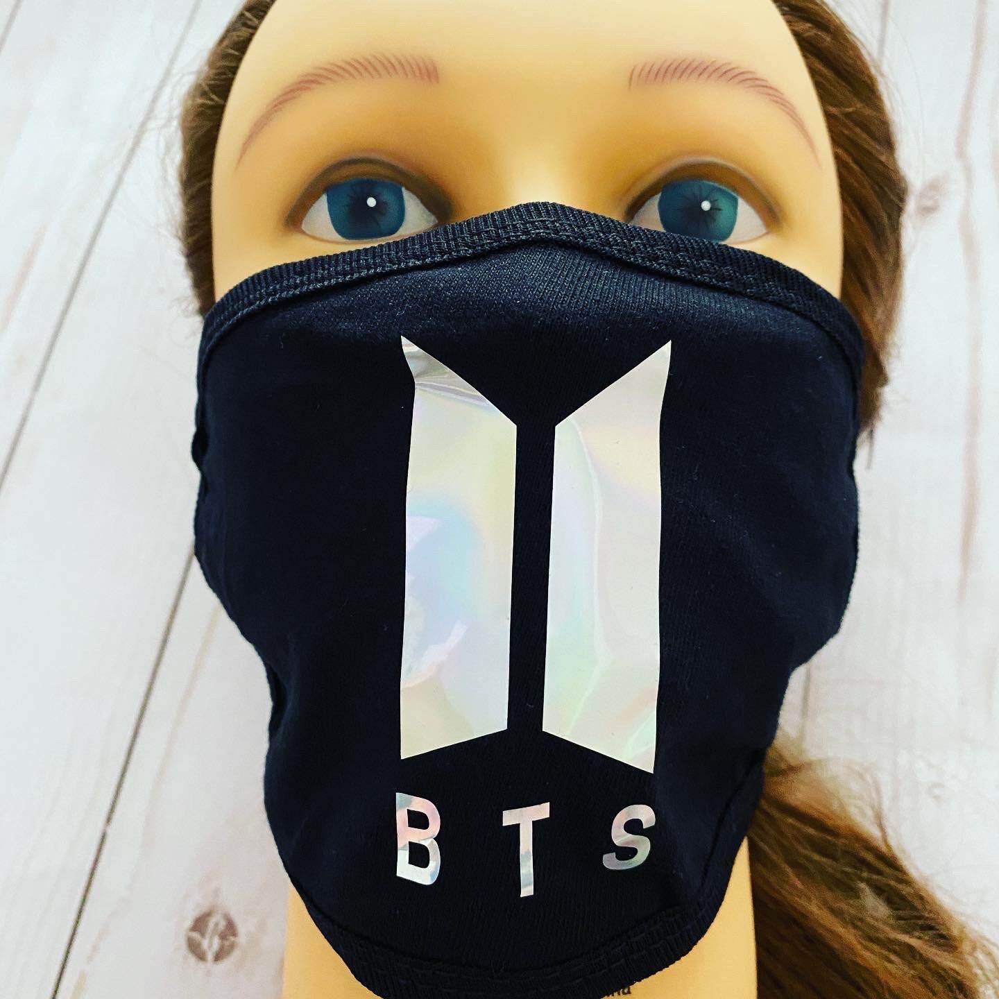BTS face mask Reusable face mask cotton face mask fabric Etsy