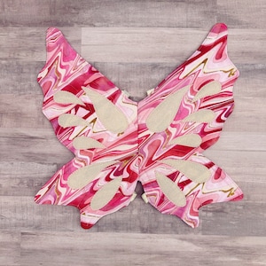 Pink butterfly wings costume, fairy wings, kids costumes, unique gift for kids pretend play or dress up, handmade