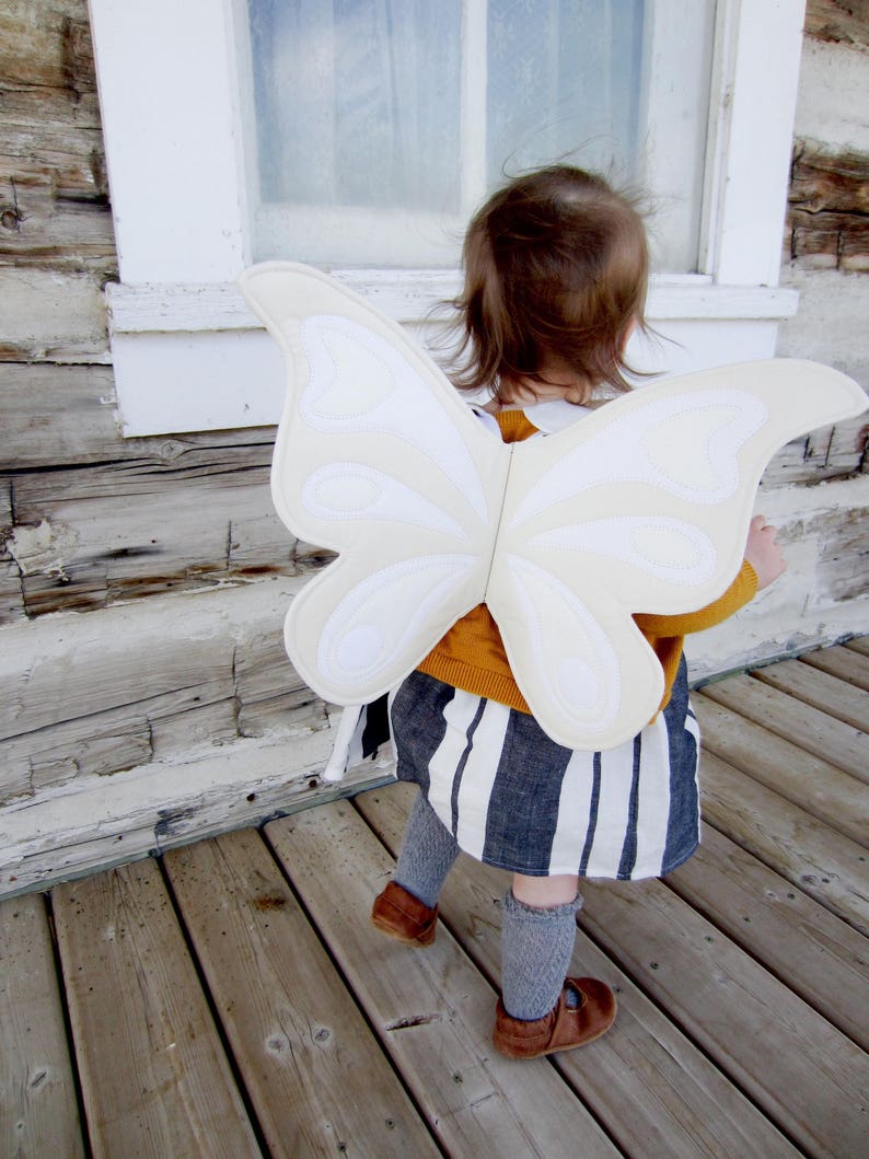 Ivory Butterfly Wings Costume Fairy Wings Kids Costumes Etsy