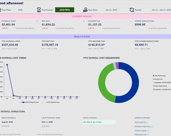 Gehaltsabrechnungstabelle für Kanada 2026: Excel-Rechner für CPP, EI und Steuern (Digitaler Download, NEU)