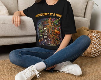 One Holiday At A Time! Halloween T-Shirt | Spooky Festive