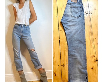 Vintage Levi’s 505 Jeans Size 30 Distressed Levis Faded High Waisted Levis