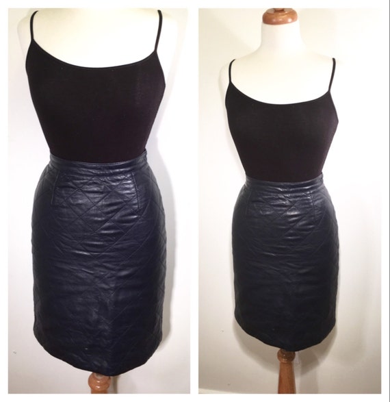 Vintage 1980s Petrol Blue Sequin Tassel Skirt