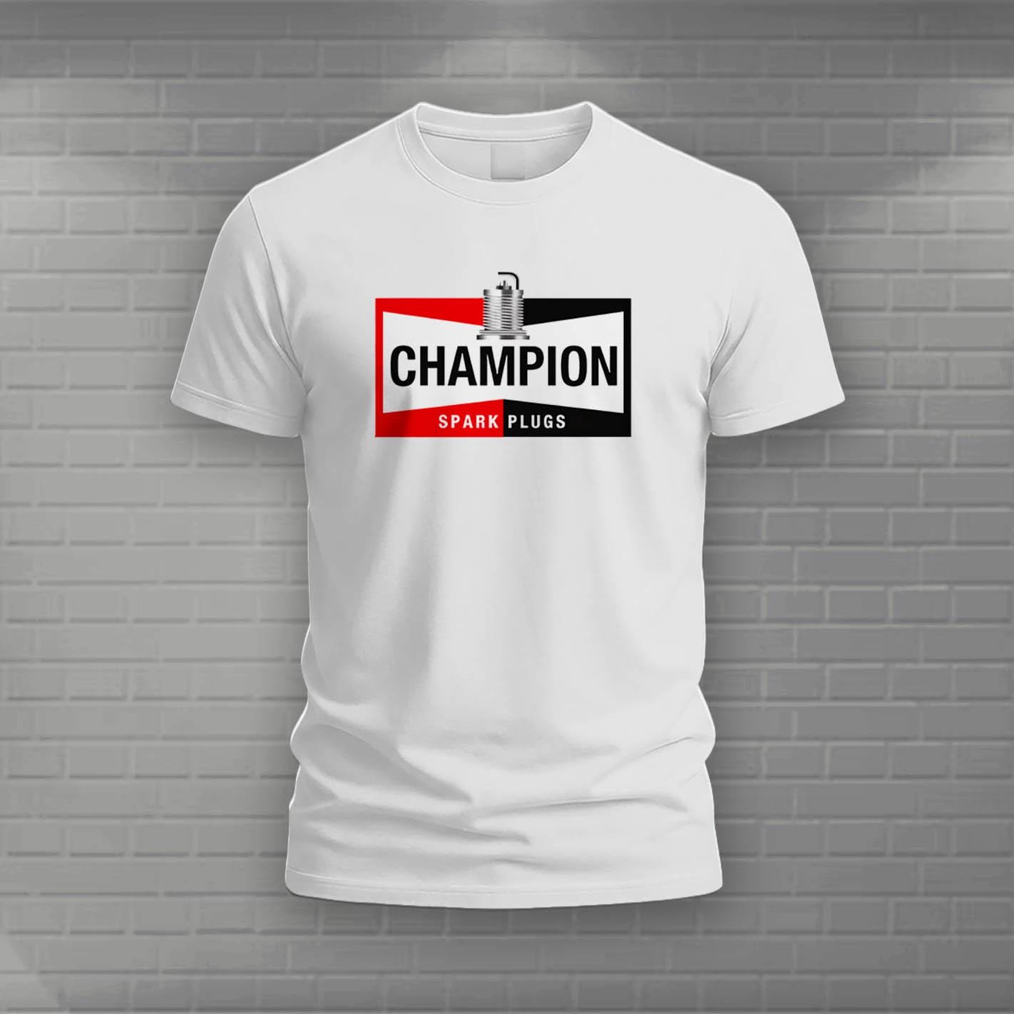 Champion Spark Plugs T Shirt - Etsy