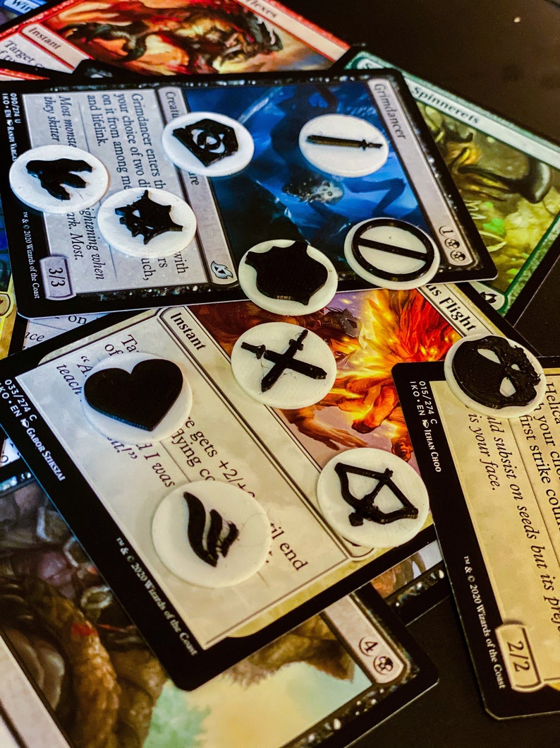MtG Magic the Gathering Keyword Counters Tokens Ikoria Etsy