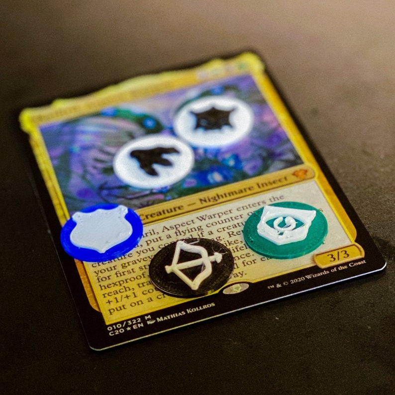 MtG: Magic the Gathering Keyword Counters Tokens Ikoria | Etsy