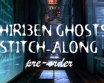 PREORDER - Unlucky Ghosts SAL - digital file - stitch along is complete - stitch along, cross stitch pattern