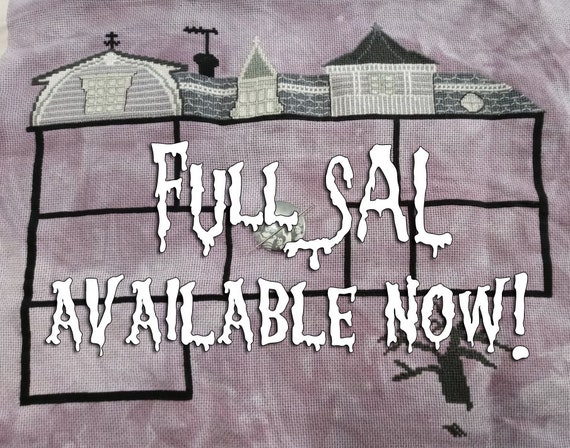 Mockingbird Lane SAL Digital File Full SAL Available Now Stitch Along,  Cross Stitch Pattern - Etsy