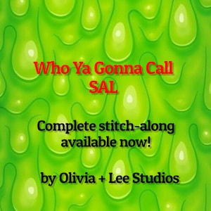 Who Ya Gonna Call? SAL- digital file - SAL, stitch along, cross stitch pattern