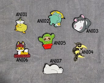 Enamel Needle Minder - Animal theme - assorted sizes